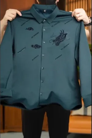 Men Regular Fit Printed Casual Shirt