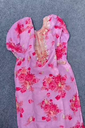 Peach German Silk 3-Piece Suit