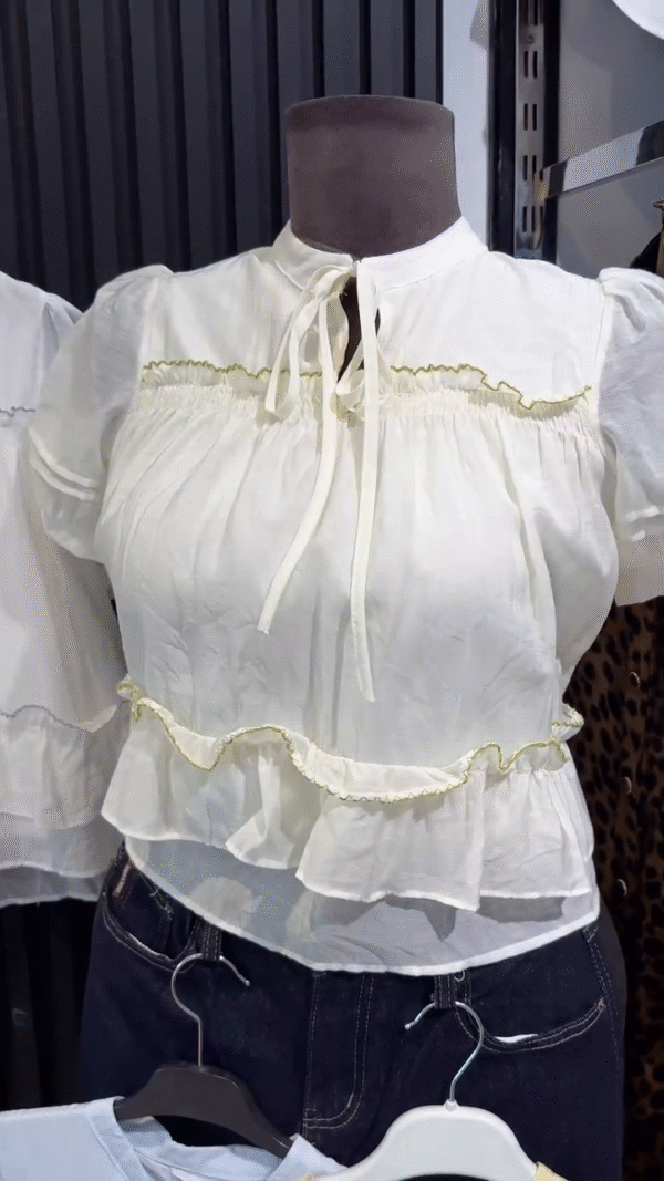 Women’s Embroidered Top – Timeless Elegance, Everyday Comfort - Image 2