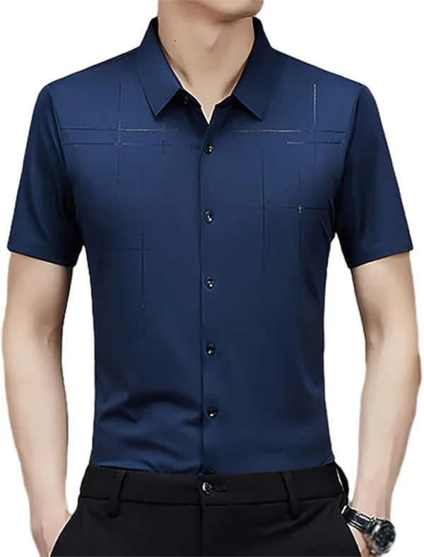 Cotton Lycra Plain Half Sleeve Shirt – Everyday Comfort Meets Effortless Style