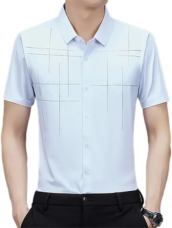 Cotton Lycra Plain Half Sleeve Shirt – Everyday Comfort Meets Effortless Style - Image 4