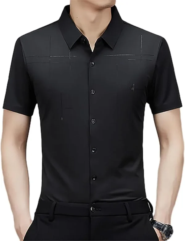 Cotton Lycra Plain Half Sleeve Shirt – Everyday Comfort Meets Effortless Style - Image 5