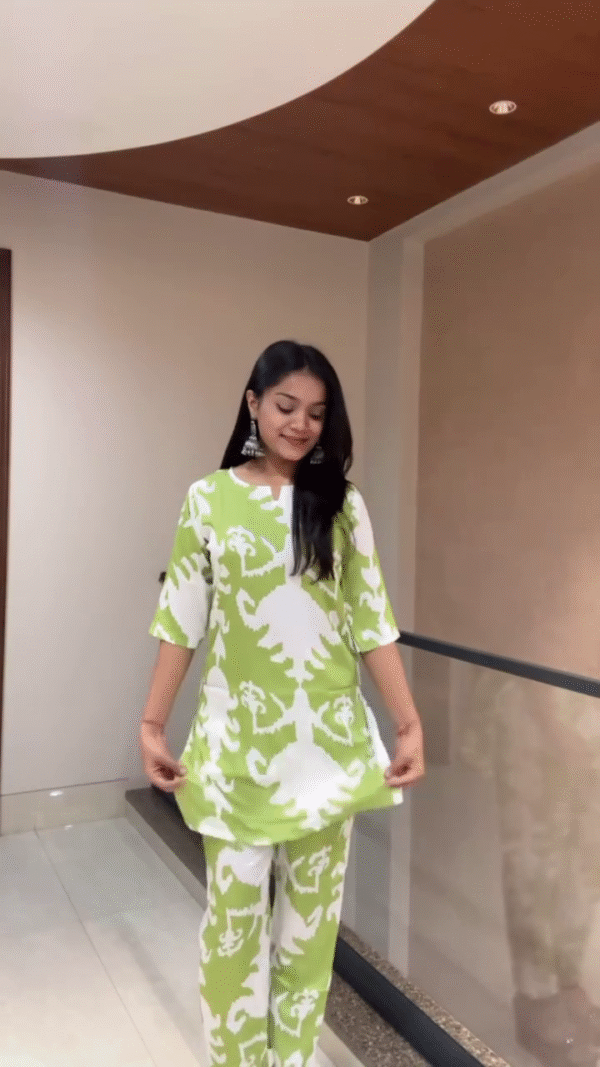 Embroidered Kurta & Palazzo Set for Women – Ethnic Elegance Meets Modern Comfort - Image 3