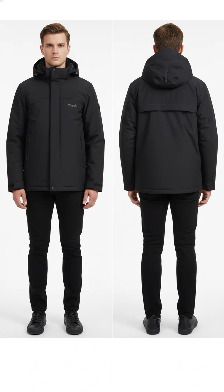 The Lifestyle Co. Hooded Padded Jacket – Modern Warmth with Effortless Urban Style