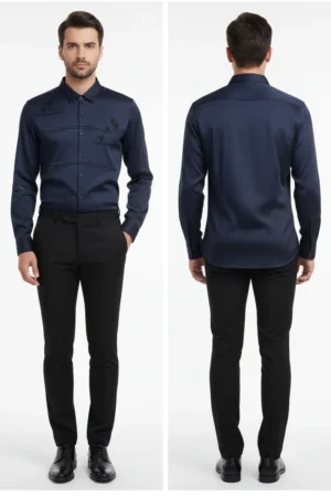 Men’s Slim Fit Full Sleeves Formal Shirt – Redefining Elegance with Everyday Sophistication