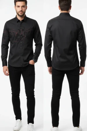 Men Slim Fit Party Shirt – Confidence That Speaks in Style