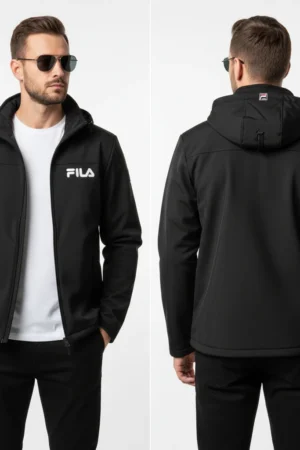 Men Doran Black Jacket – Where Power Meets Timeless Style