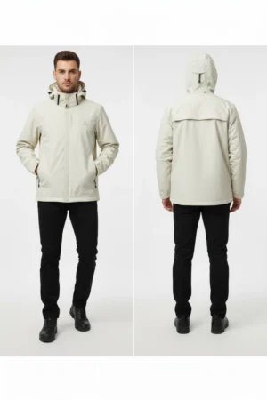 Columbia Men Brown Watertight II Jacket – Ultimate Waterproof Protection with Timeless Style