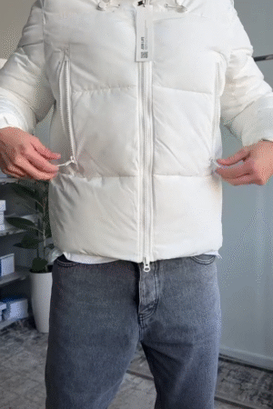 Men Regular Fit Puffer Jacket