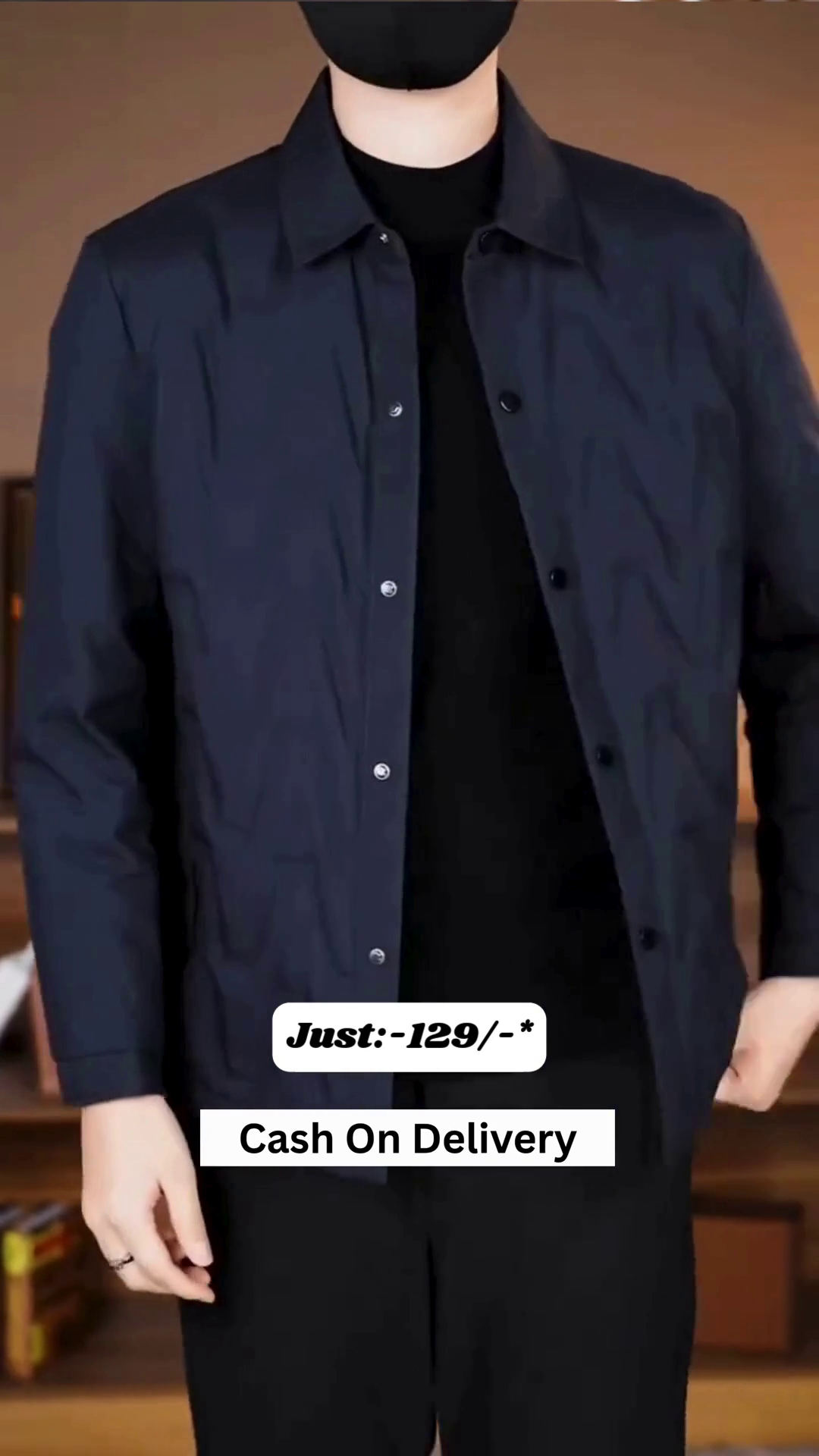 Mens Jacket Lightweight Spring Fall Warm Coat Business Casual windbreaker Jacket Quilted jackets for Men