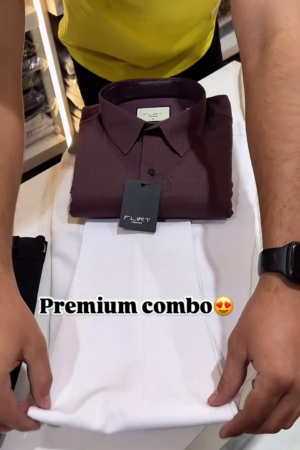 Men’s Premium Formal Shirt and Trouser Set