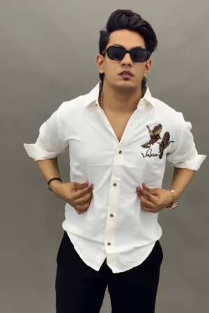 Men’s Stylish Evening Party Shirt