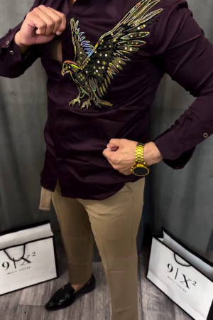 Mens Lachkari Fabric Party Wear Combo