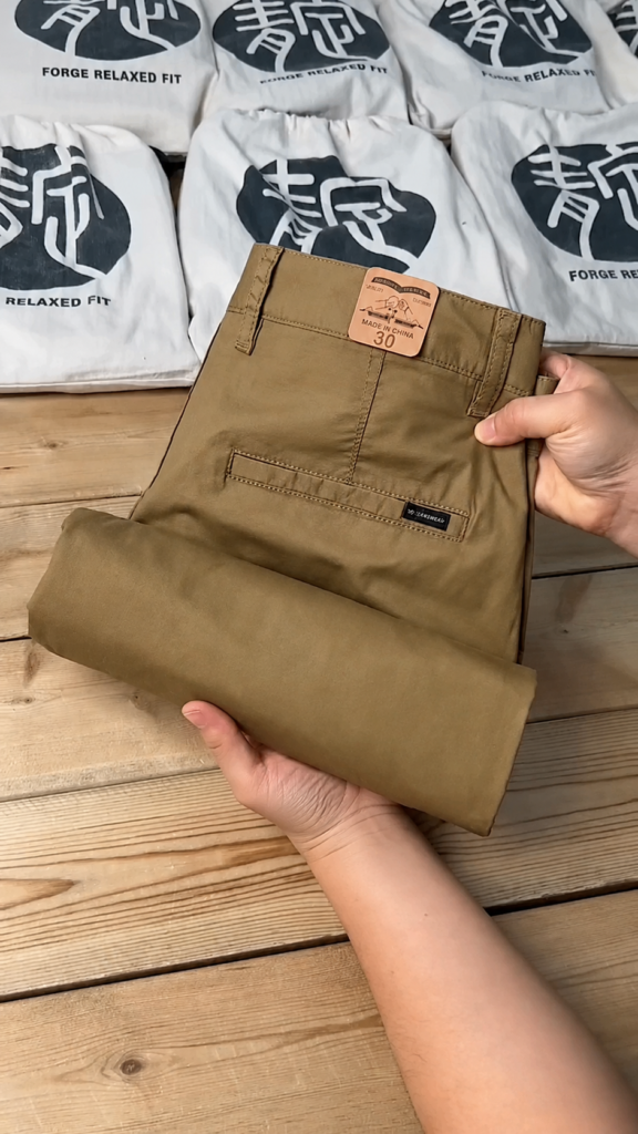 Men's Regular Fit Cotton Cargo Pants