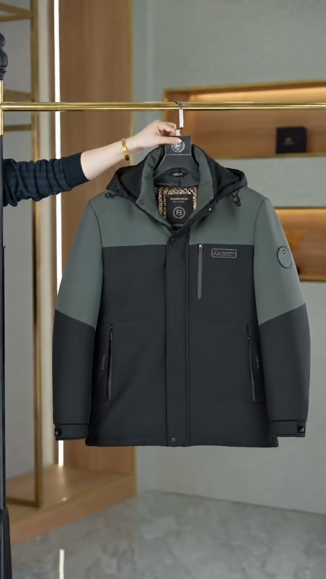 Warm Parka Winter Hooded Casual Jacket