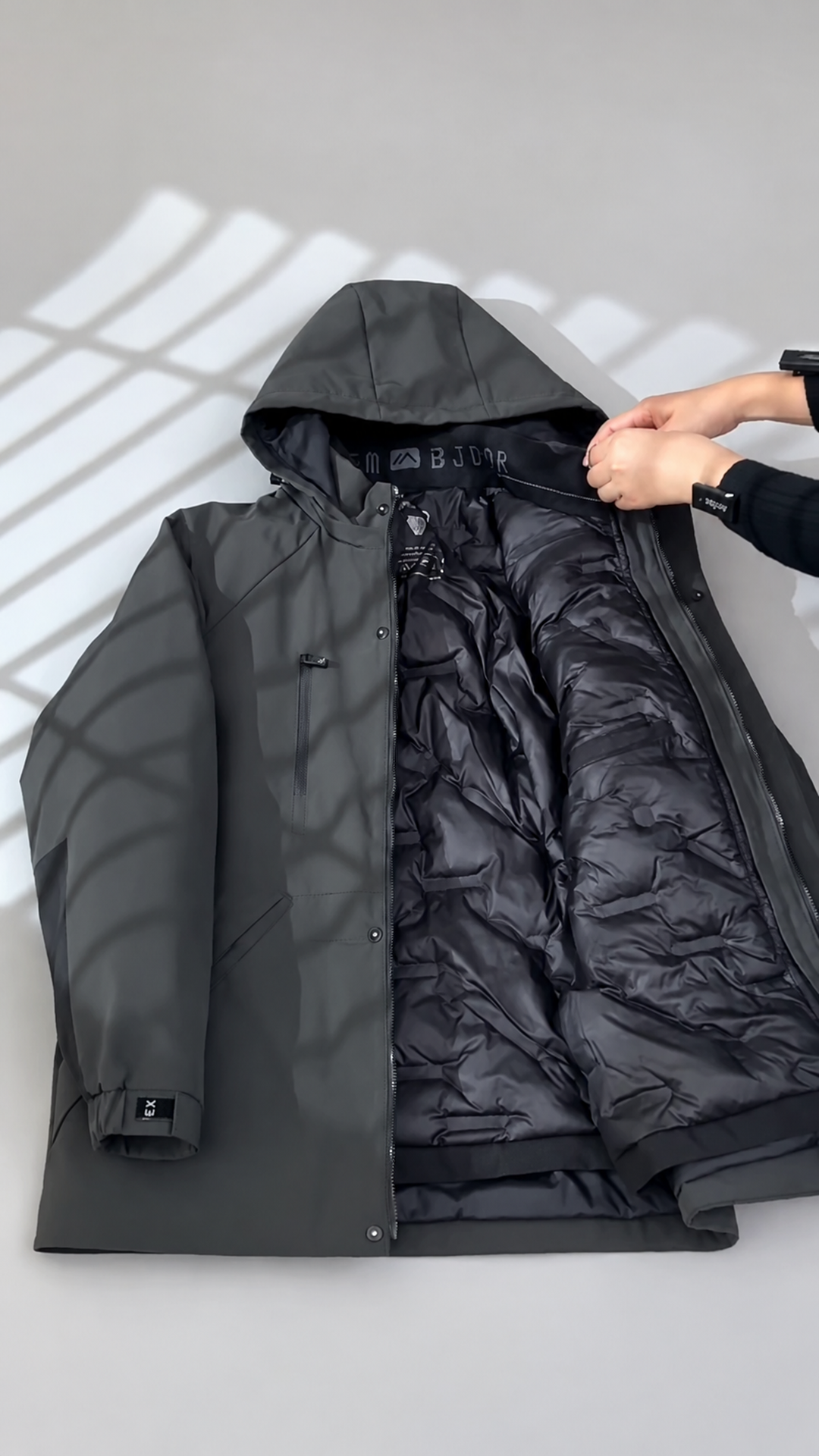 Men's Winter Coat Men's Thickened Warm And Casual Down Jacket Clothing - Image 2