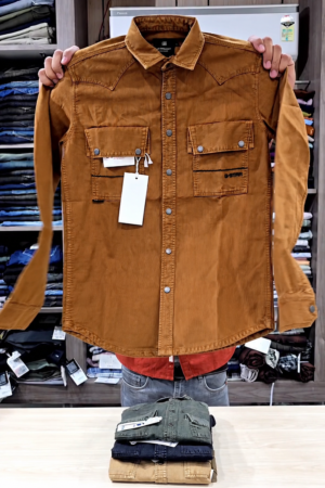 Smart Street Style Fashion Wear Men’s Classic Denim Shirt