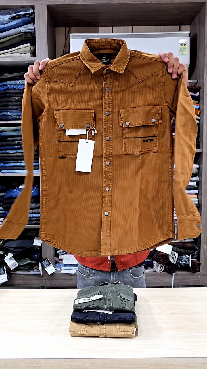 Smart Street Style Fashion Wear Men’s Classic Denim Shirt